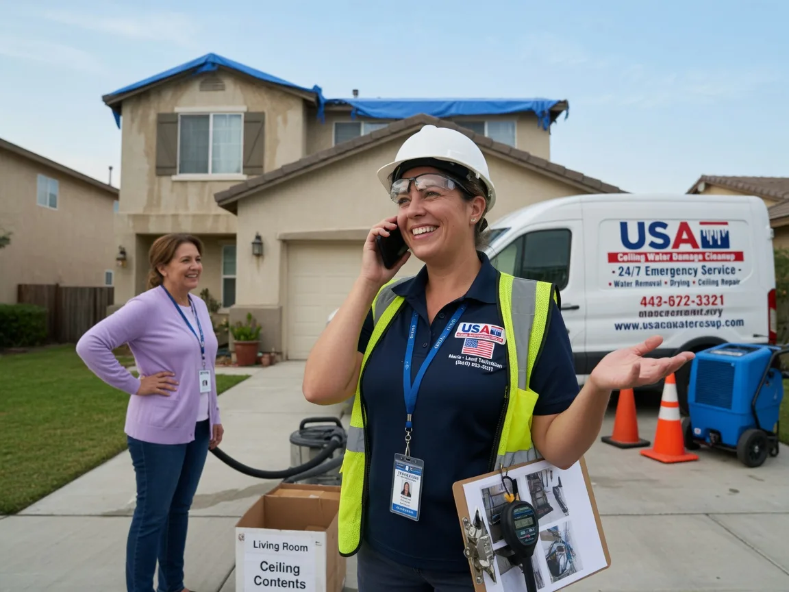 Ceiling Water Damage Restoration Glandorf, OH FAQs